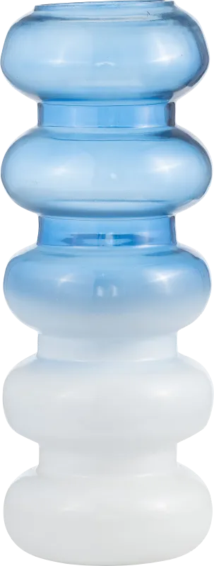 Buffkin Blue 17 in. Vase