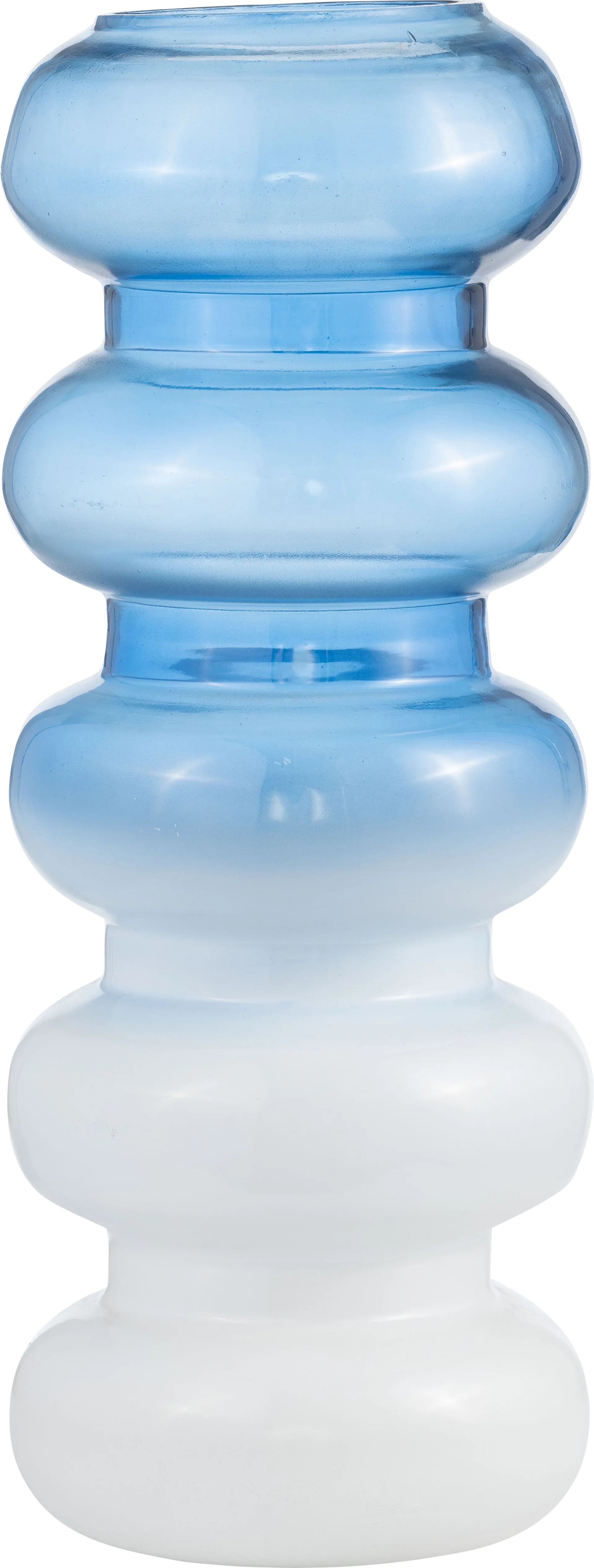 Buffkin Blue 17 in. Vase - Image 1