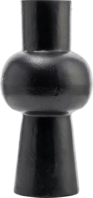 Callway Black 12 in. Vase