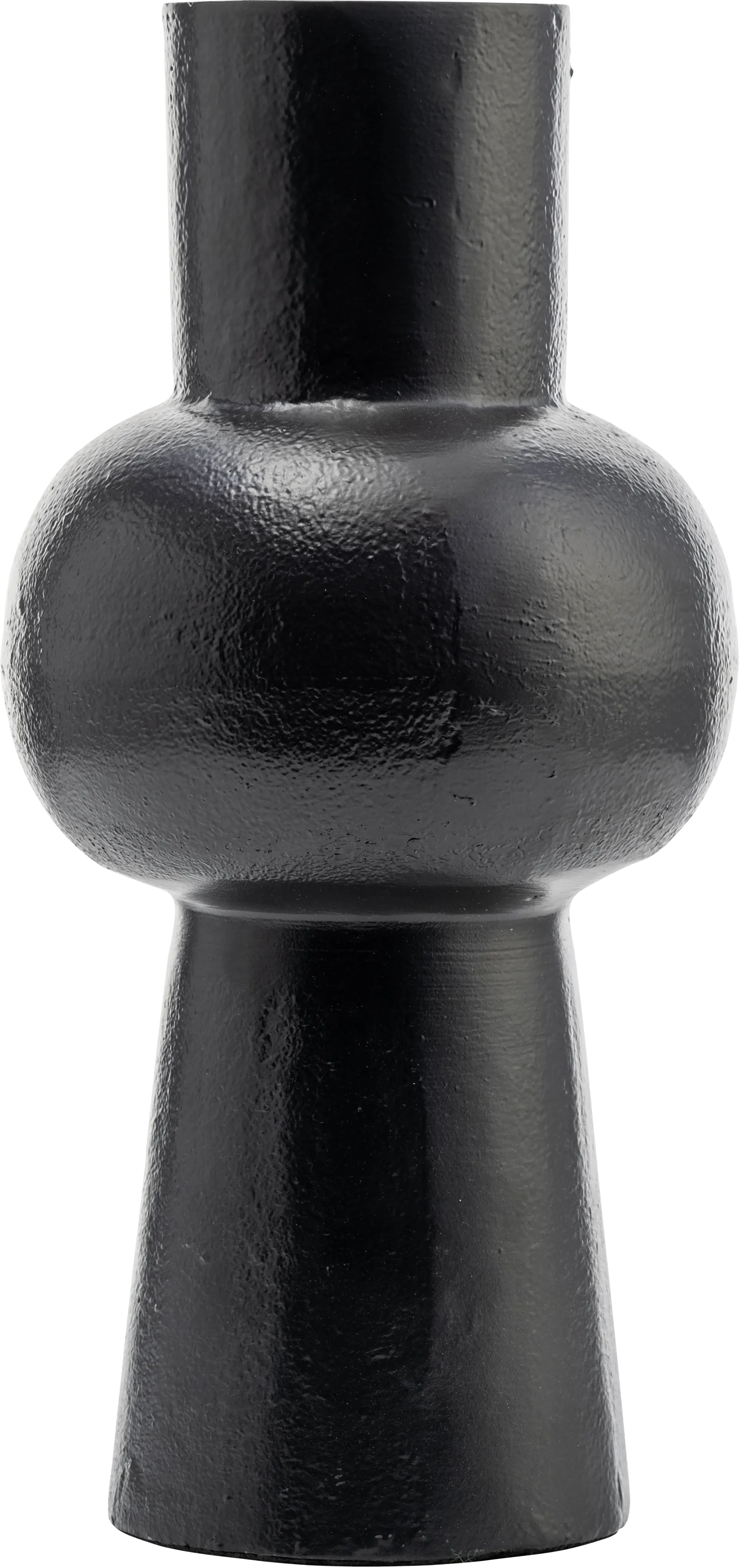 Callway Black 12 in. Vase - Image 1