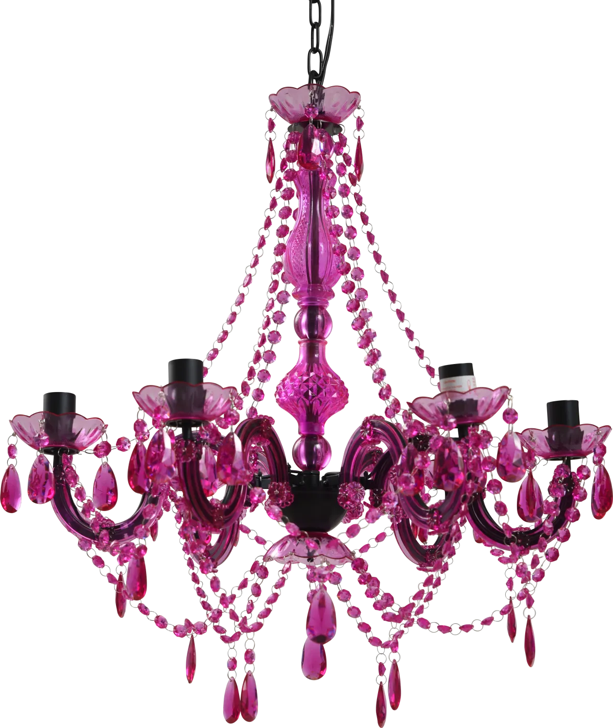 Little Princess Decor Pink Colors Chandelier | Rooms to Go