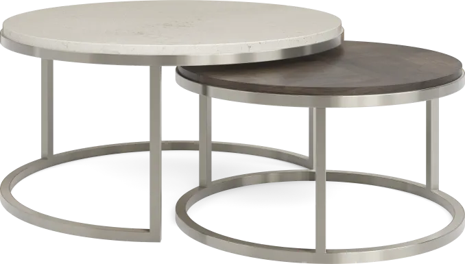 Eldren Tobacco Nesting Cocktail Table
