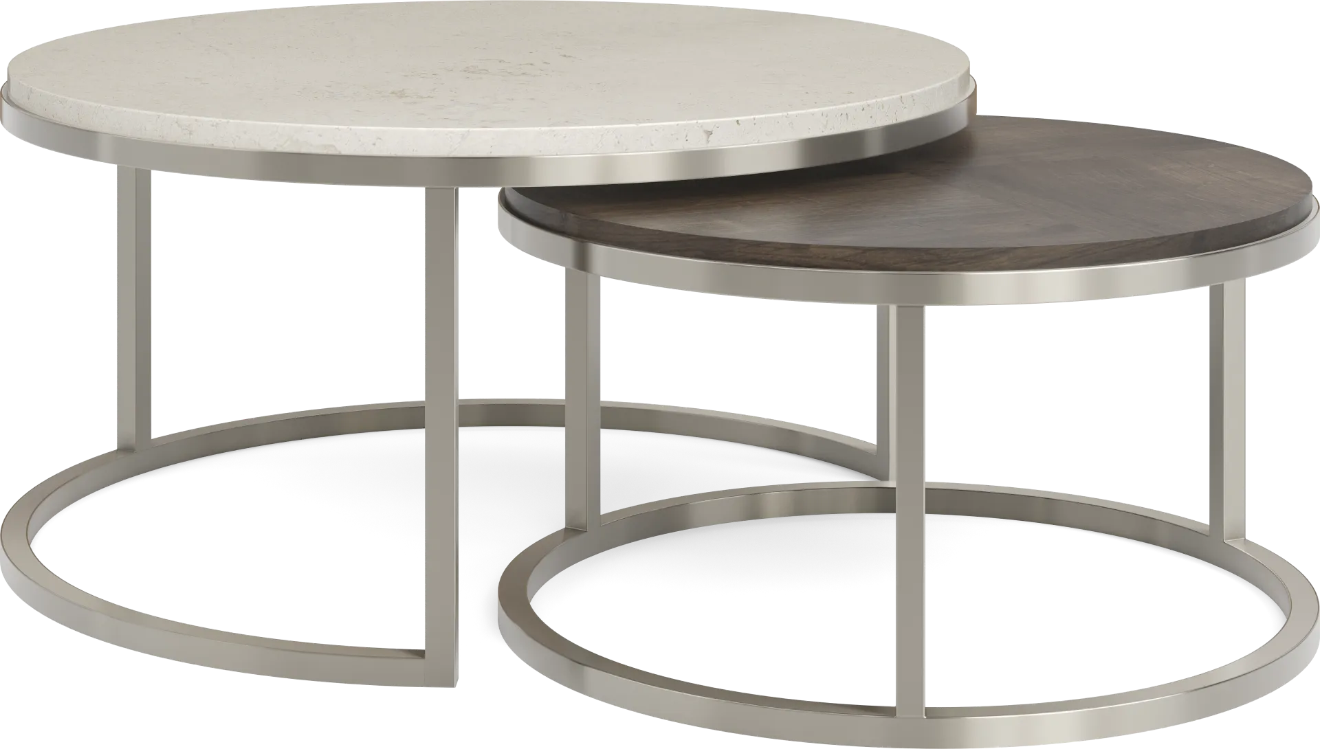 Eldren Tobacco Nesting Cocktail Table - Image 1