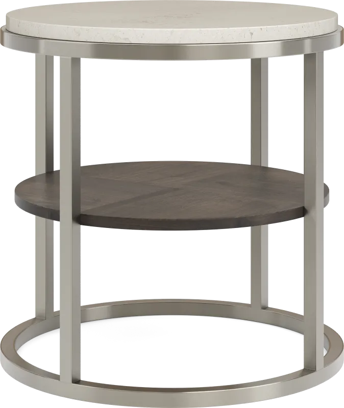Eldren Tobacco End Table