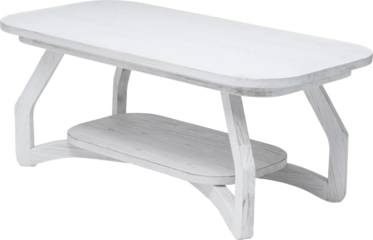Guoten White Cocktail Table