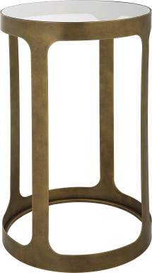 Alyce Gold Accent Table