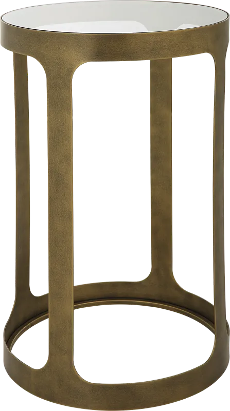 Alyce Gold Accent Table