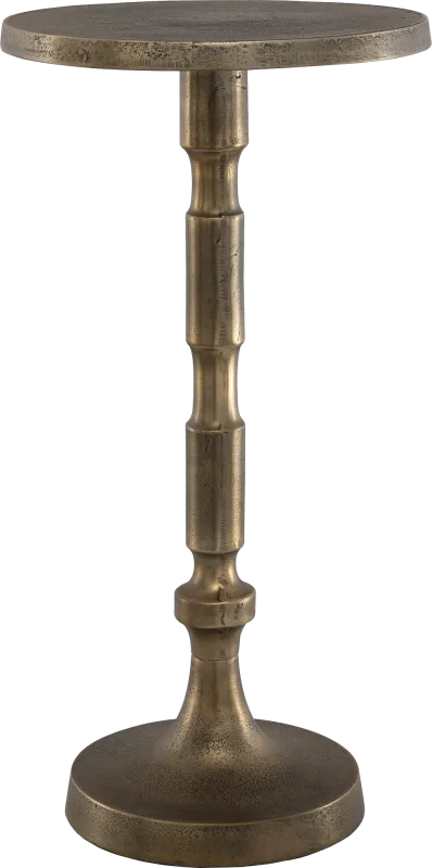 Caze Brass Accent Table