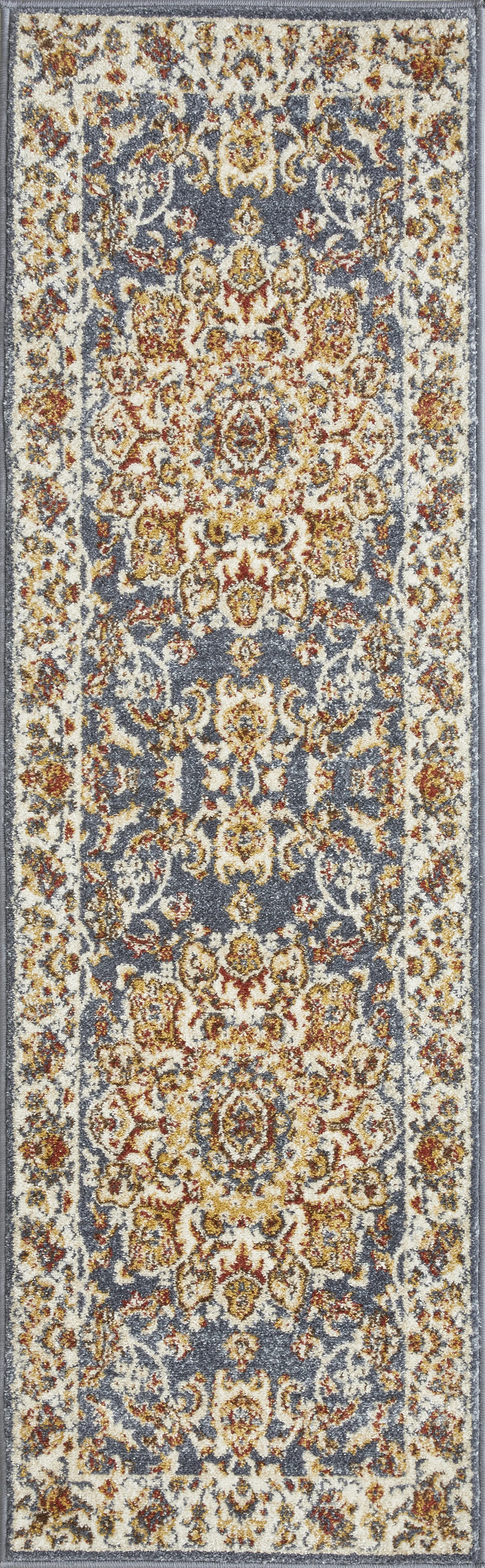 Amrenta Blue 2' x 6'7 Runner Rug - Image 1