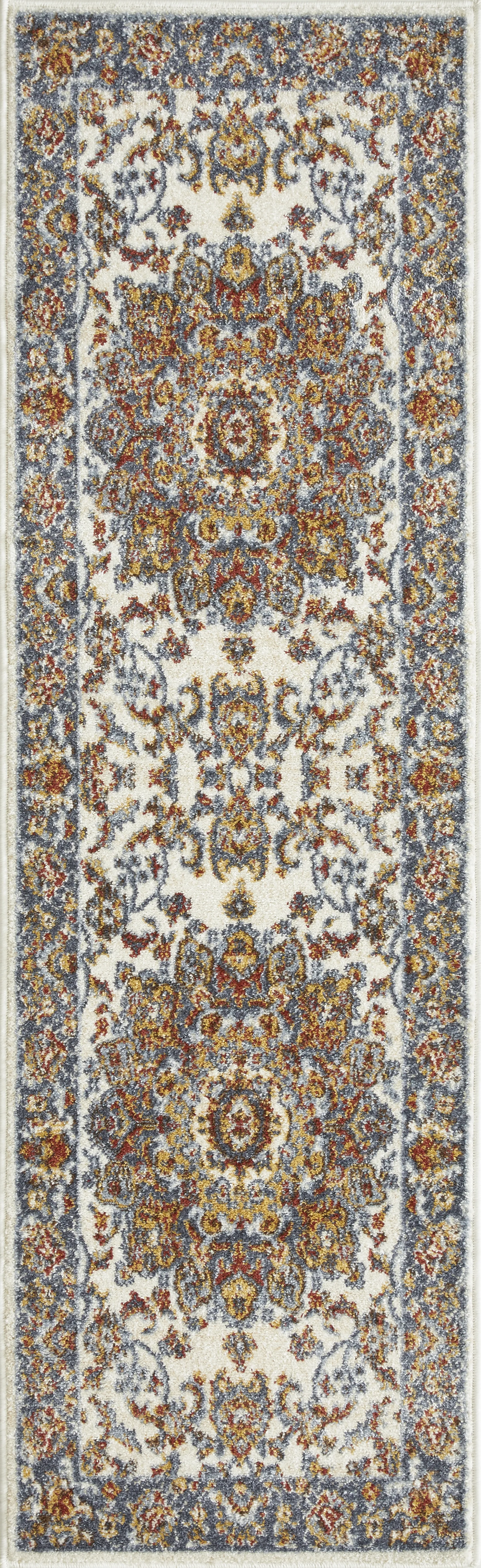Amrenta Cream 2' x 6'7 Runner Rug - Image 1
