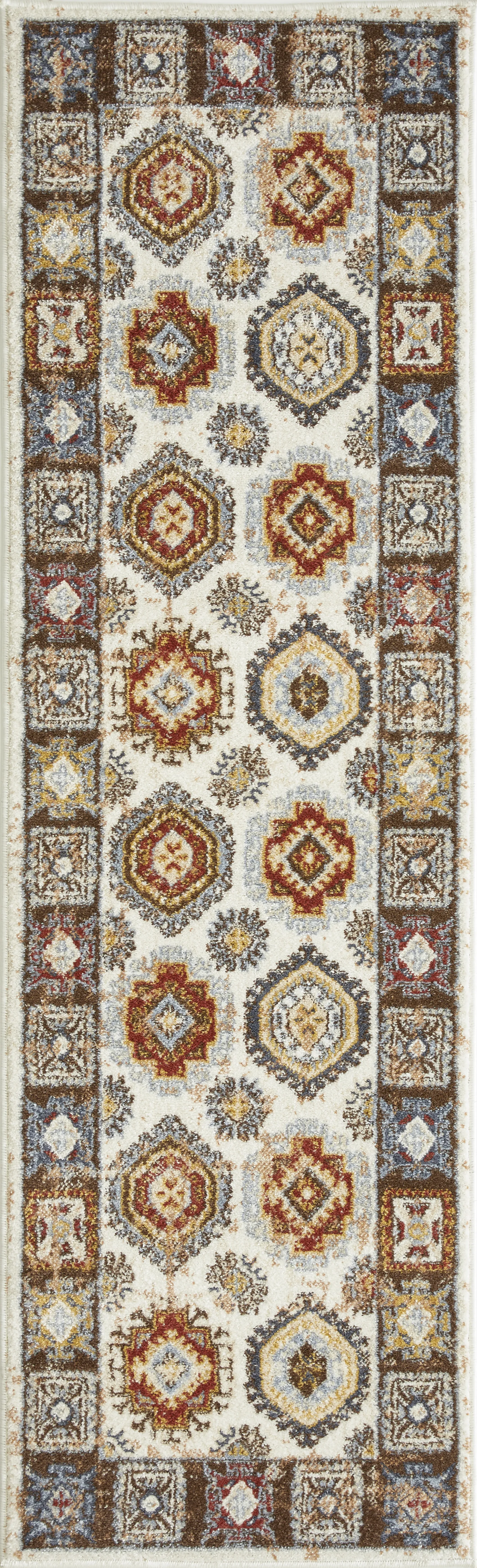 Delary Cream 2' x 6'7 Runner Rug - Image 1
