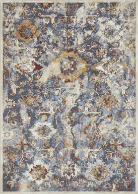 Amibell Blue 5'3 x 7'3 Area Rug