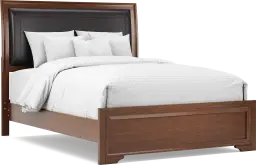 3 pc queen upholstered bed