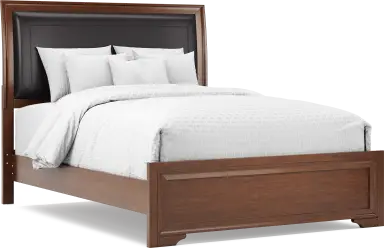 3 pc queen upholstered bed