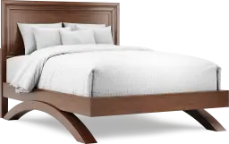 3 pc queen panel arch bed