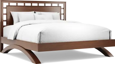 3 pc king lattice arch bed