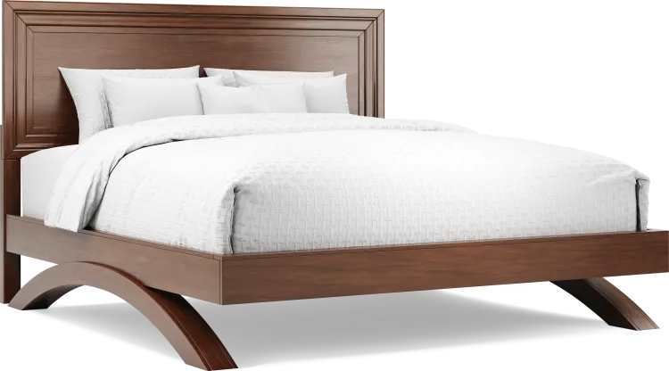 3 pc king panel arch bed