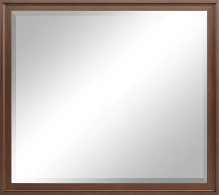Belcourt Brown Cherry Finish Mirror