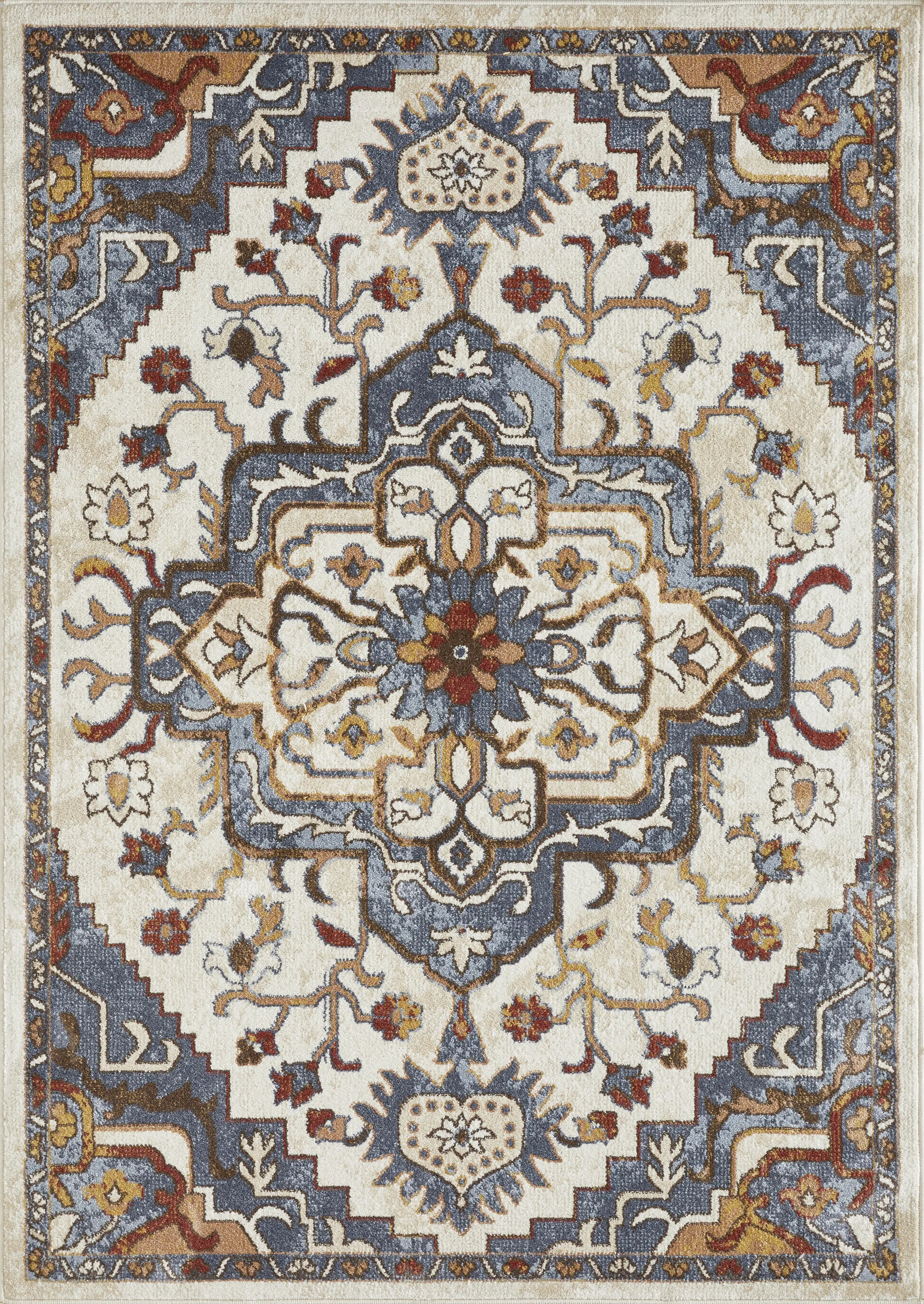Zailorn Multi 7'10 x 9'10 Area Rug - Image 1