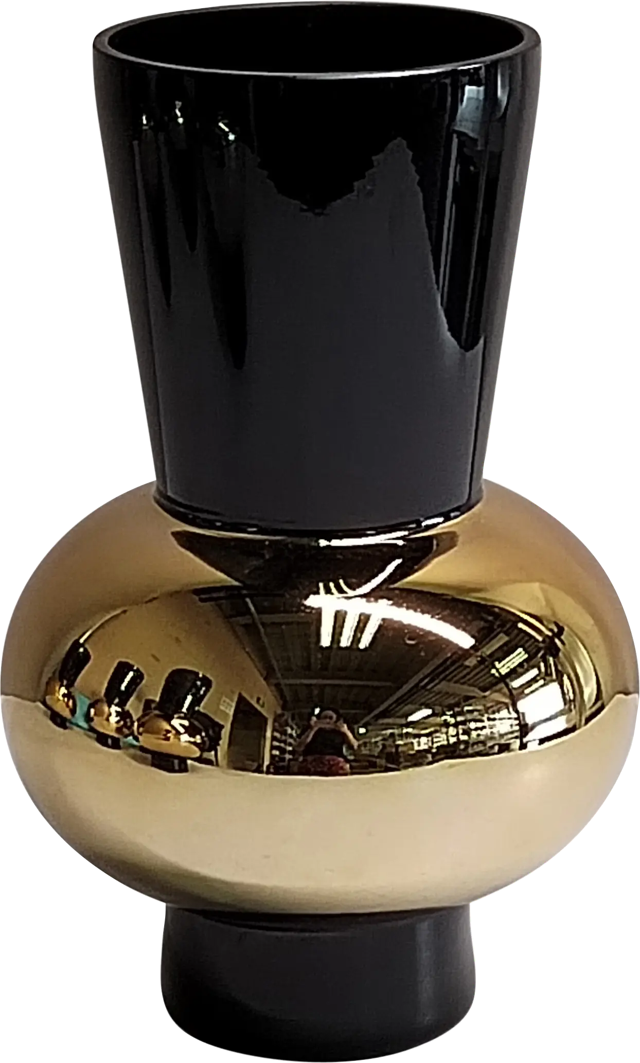 Grantswood Black 12 in. Vase