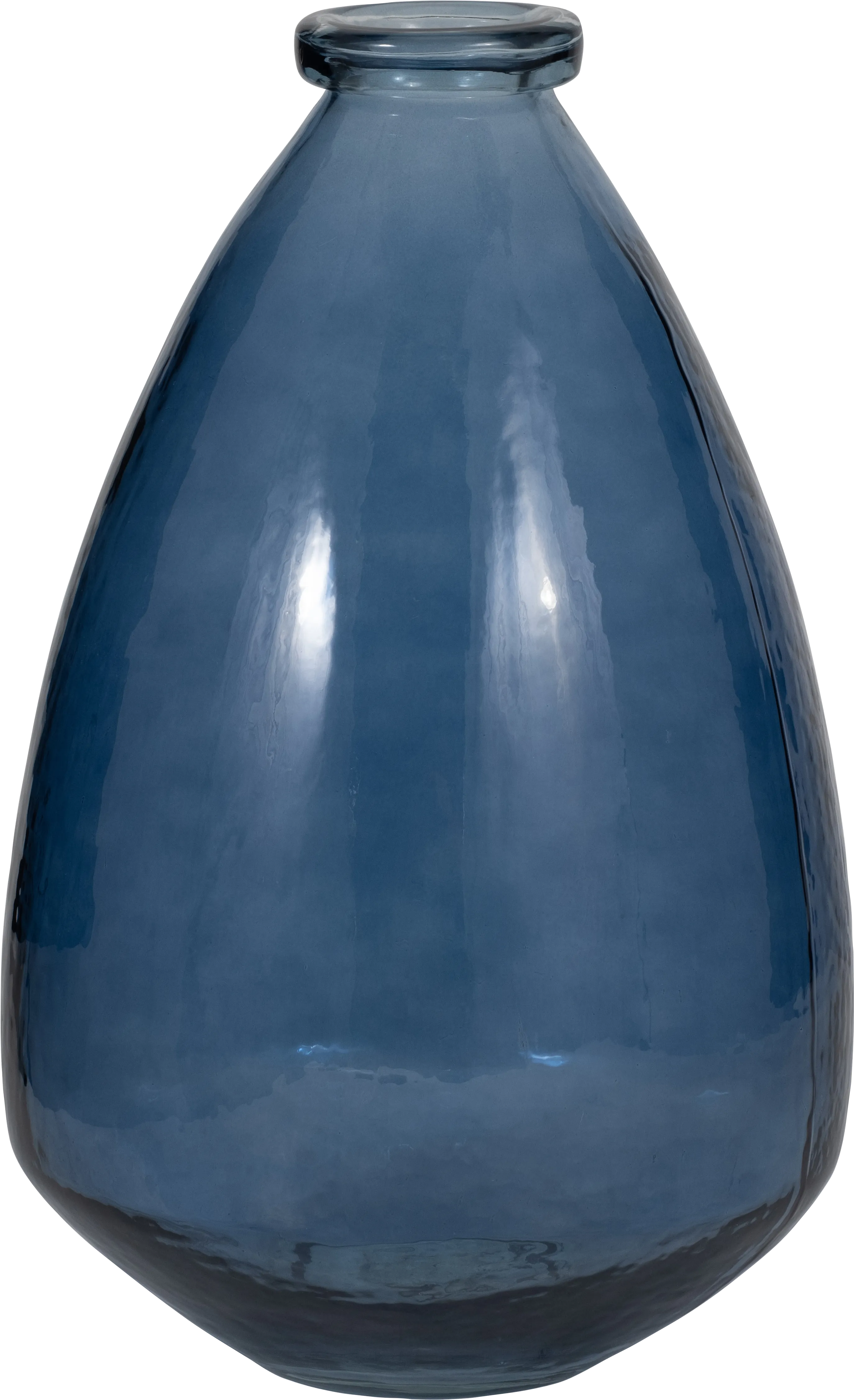 Gryn Blue 15 in. Vase