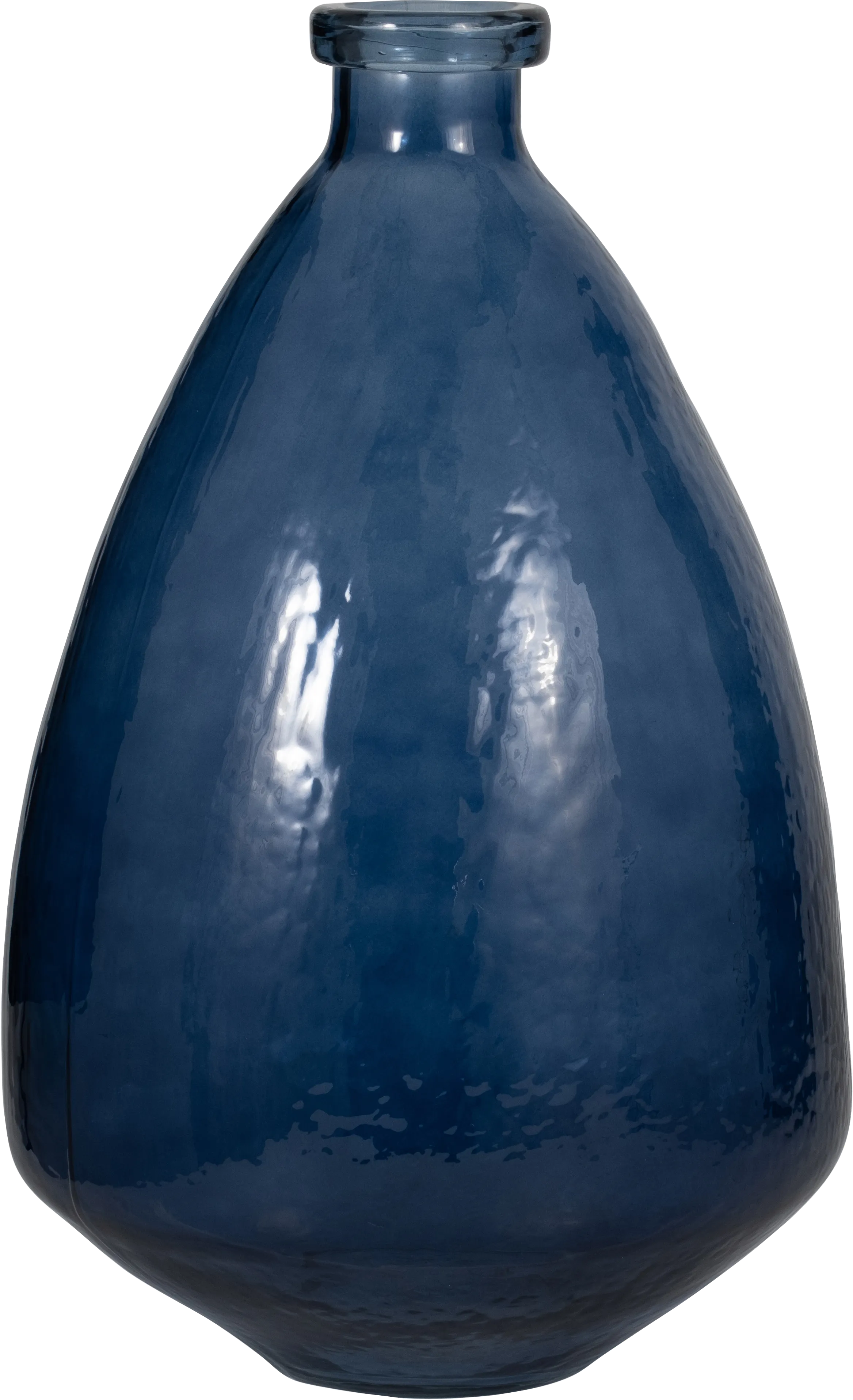 Gryn Blue 19 in. Vase