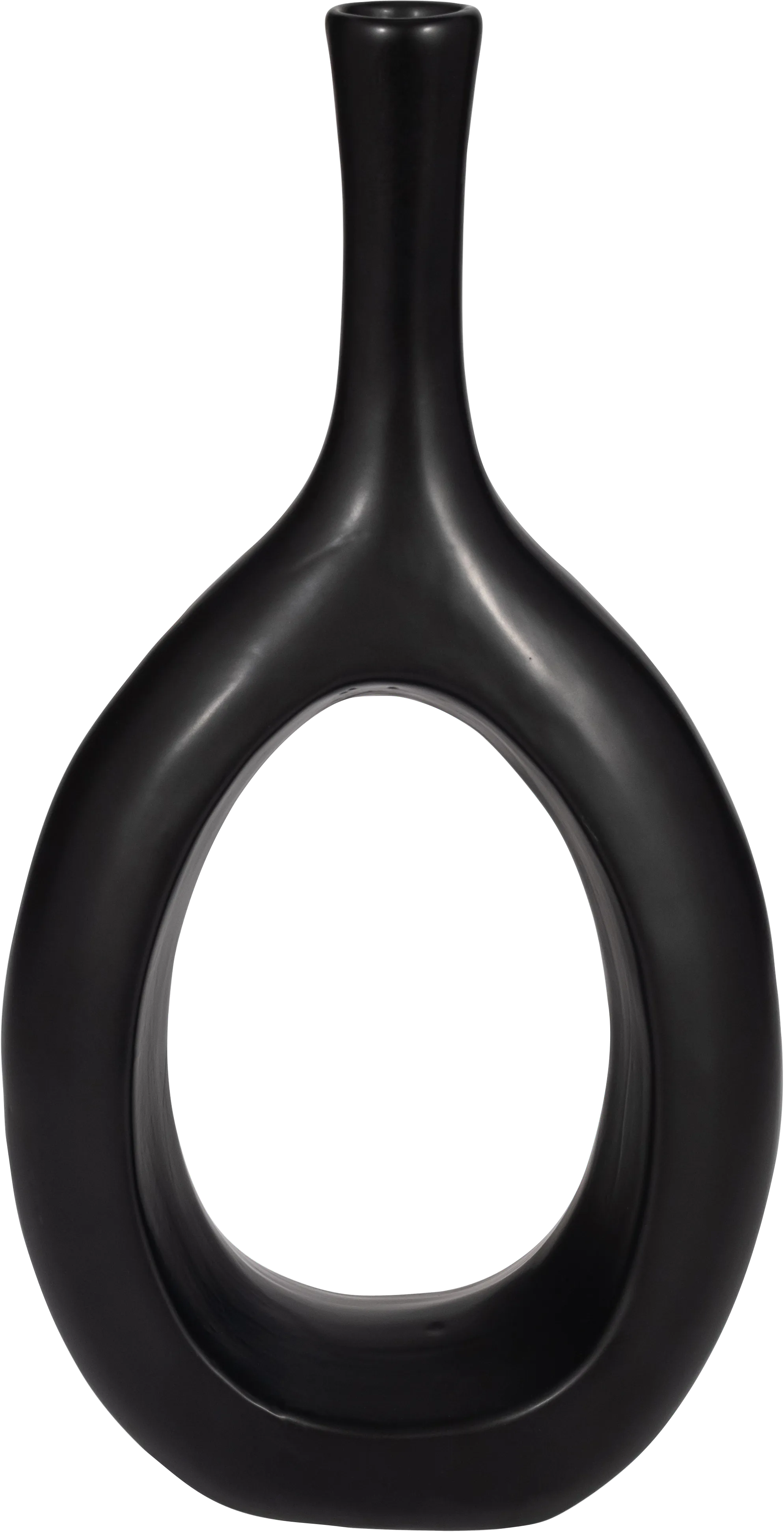 Jakesway Black 12 in. Vase - Thumbnail - Image 1