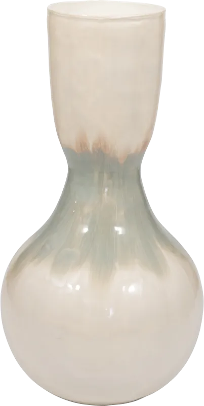 Constellation White 18 in. Vase