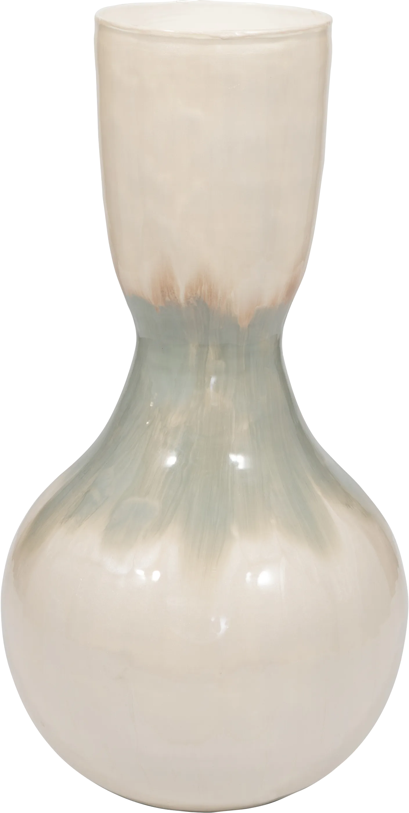 Constellation White 18 in. Vase - Image 1
