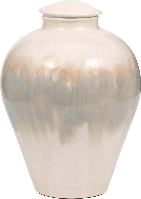 Coordova White 12 in. Vase