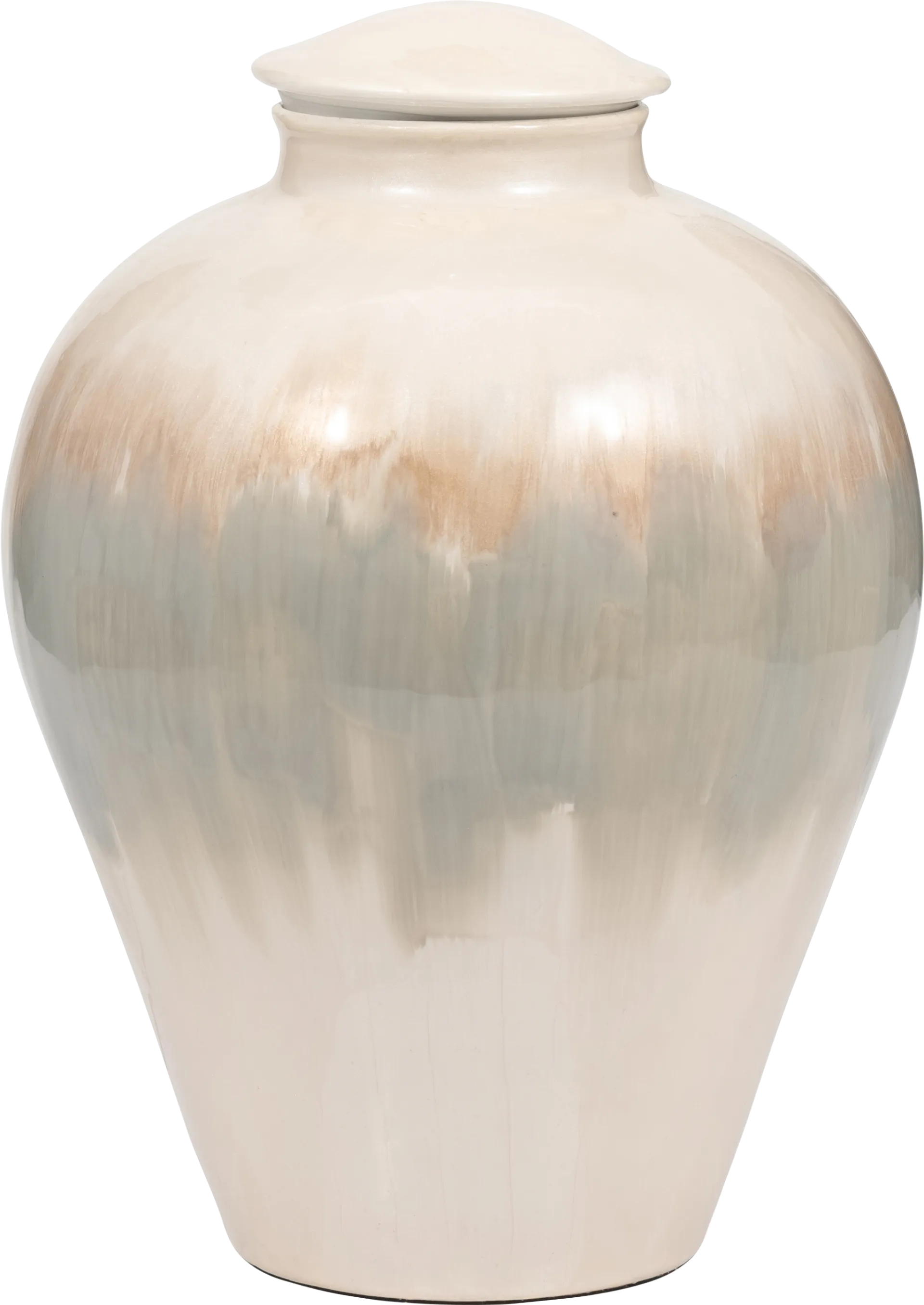 Coordova White 12 in. Vase - Image 1
