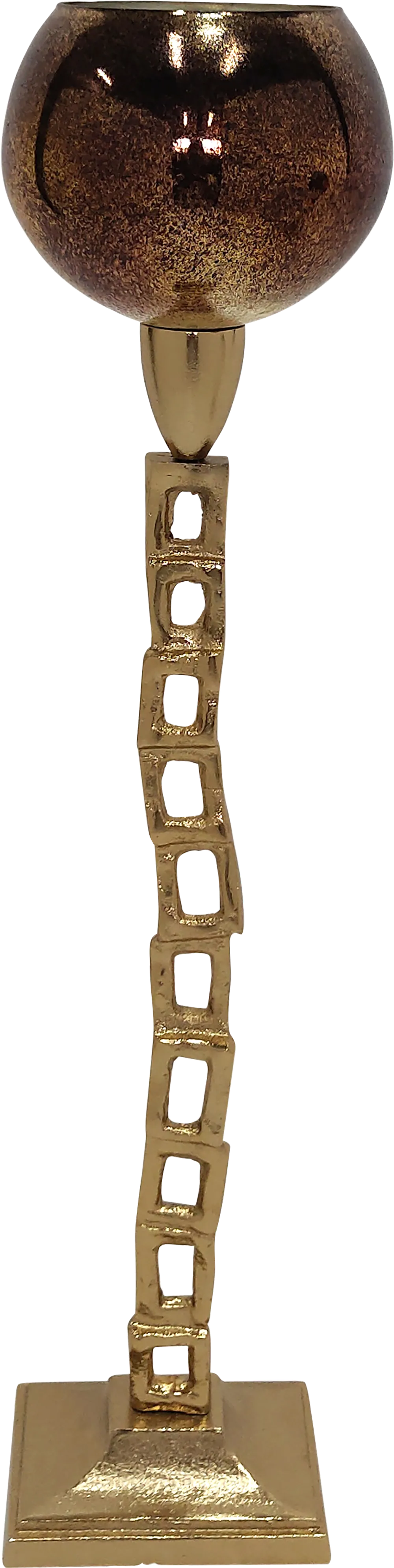 Corrienta Gold 20 in. Tealight Candle Holder - Image 1