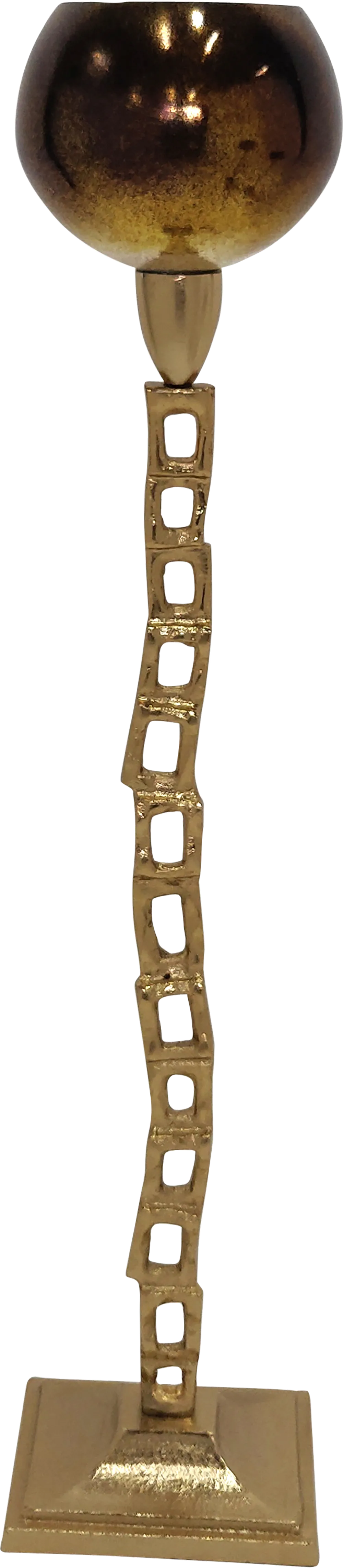 Corrienta Gold 24 in. Tealight Candle Holder - Thumbnail - Image 1