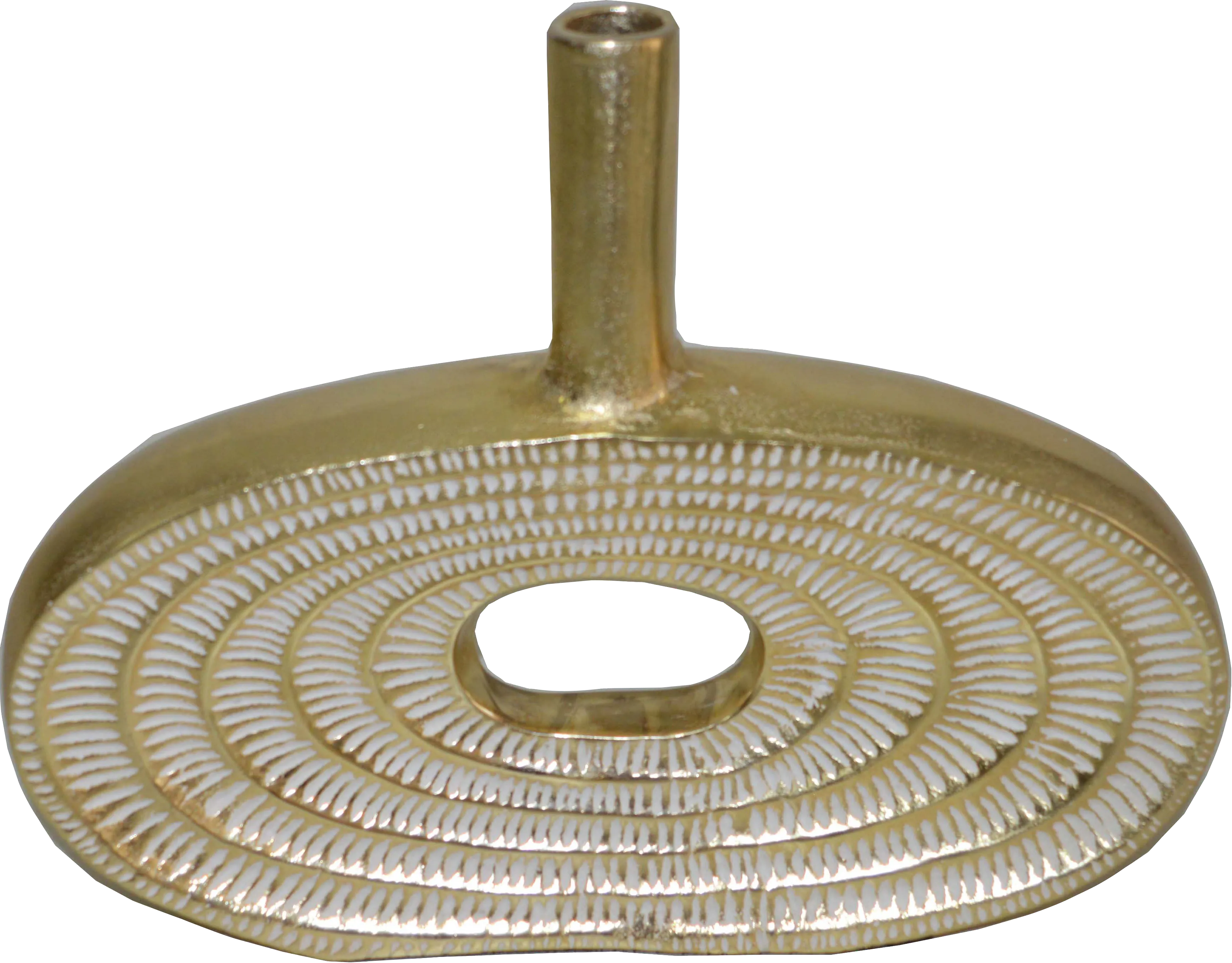 Almadin Gold 10 in. Vase - Thumbnail - Image 1