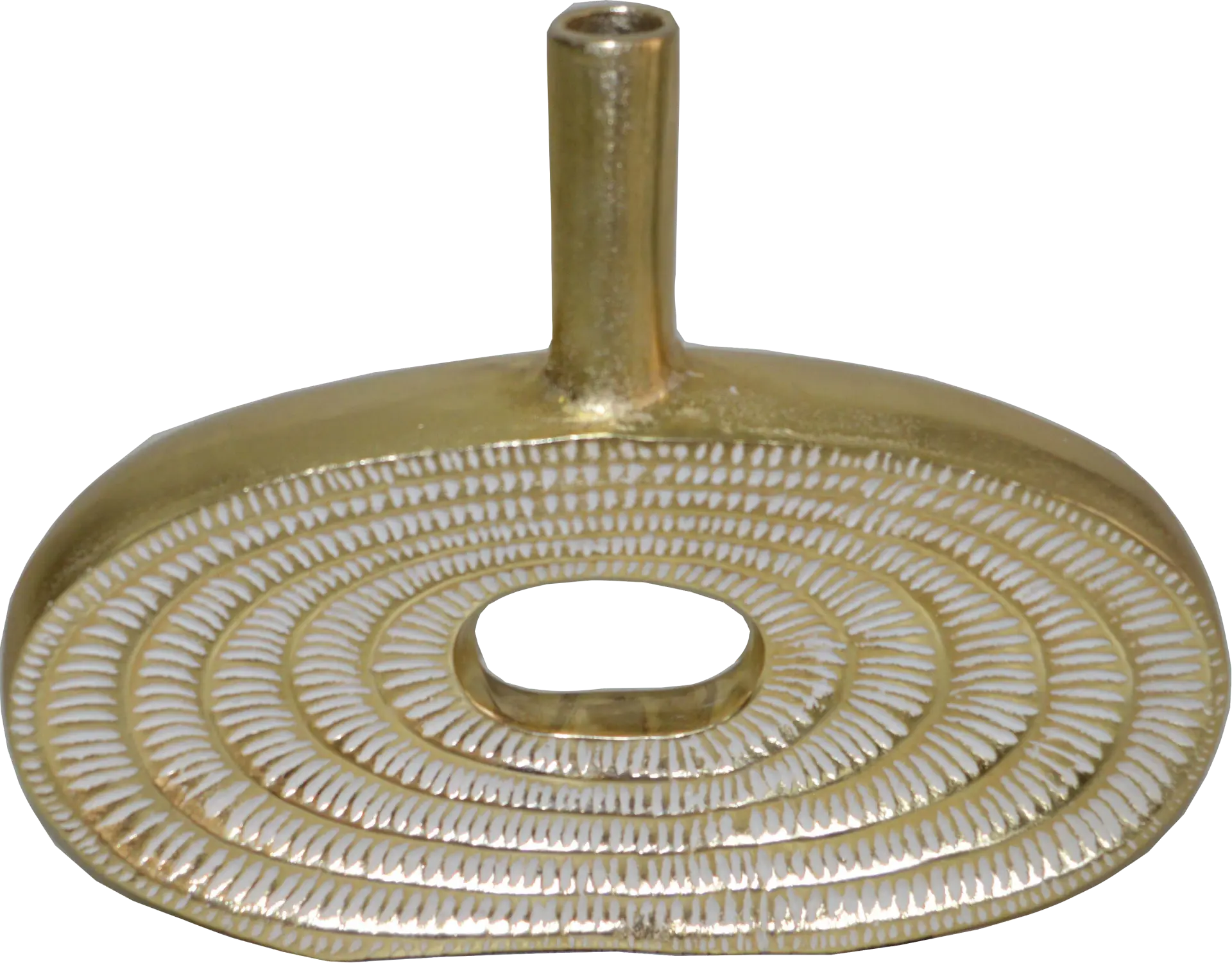Almadin Gold 10 in. Vase