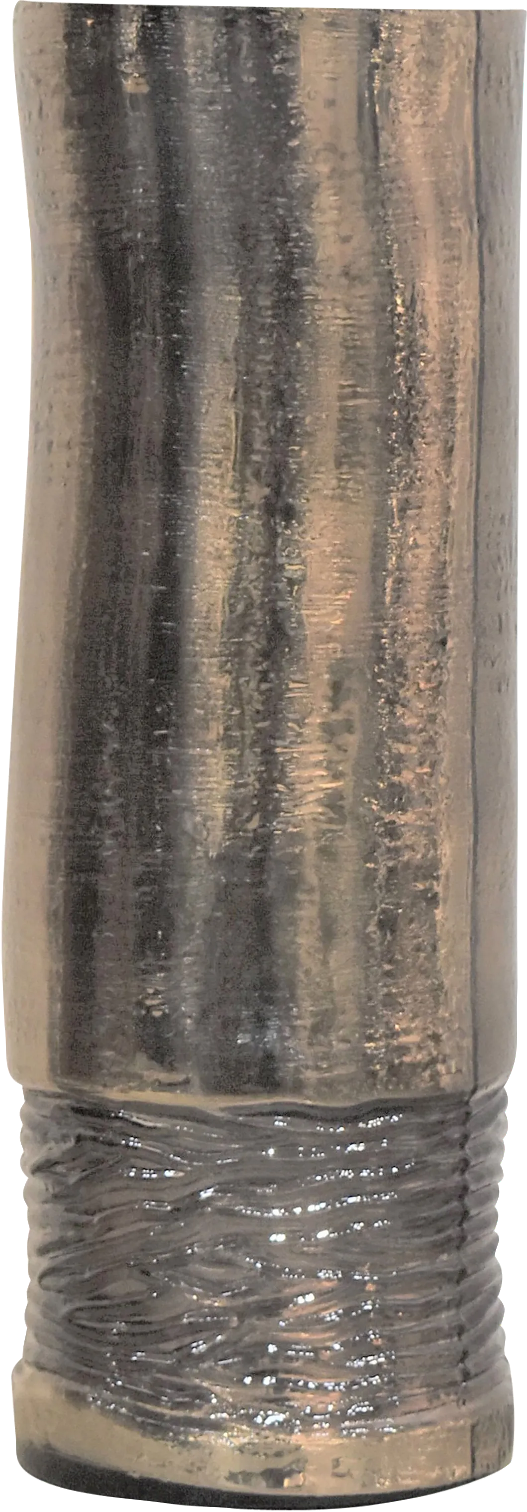 Ectoon Bronze 14 in. Vase - Image 1