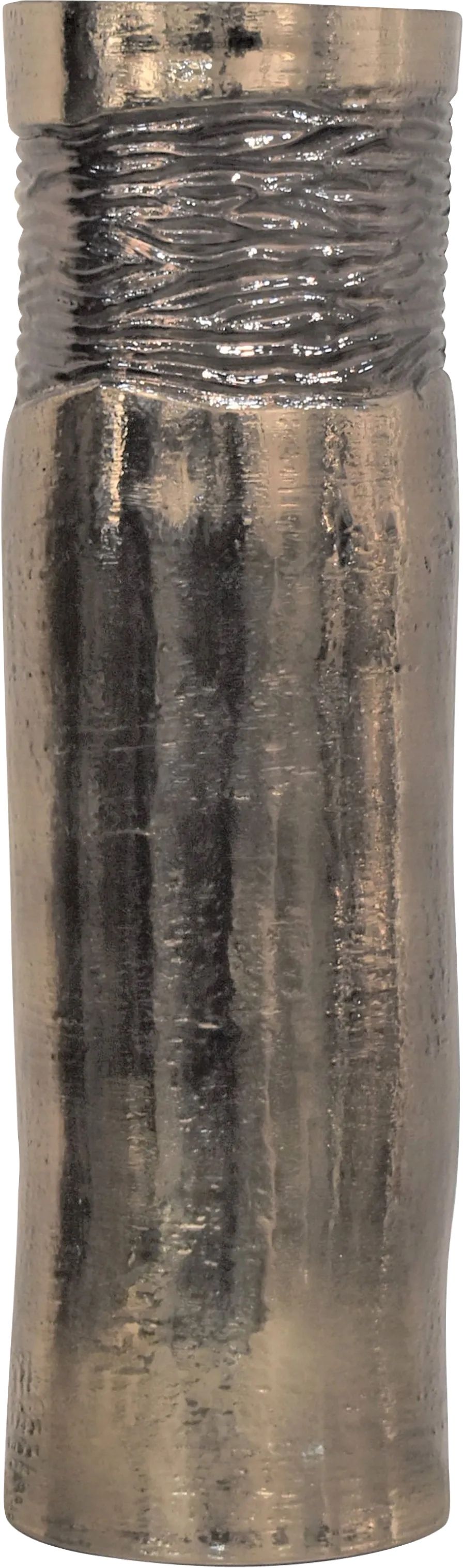 Ectoon Bronze 18 in. Vase - Image 1