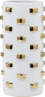 Hesperia White 15 in. Vase