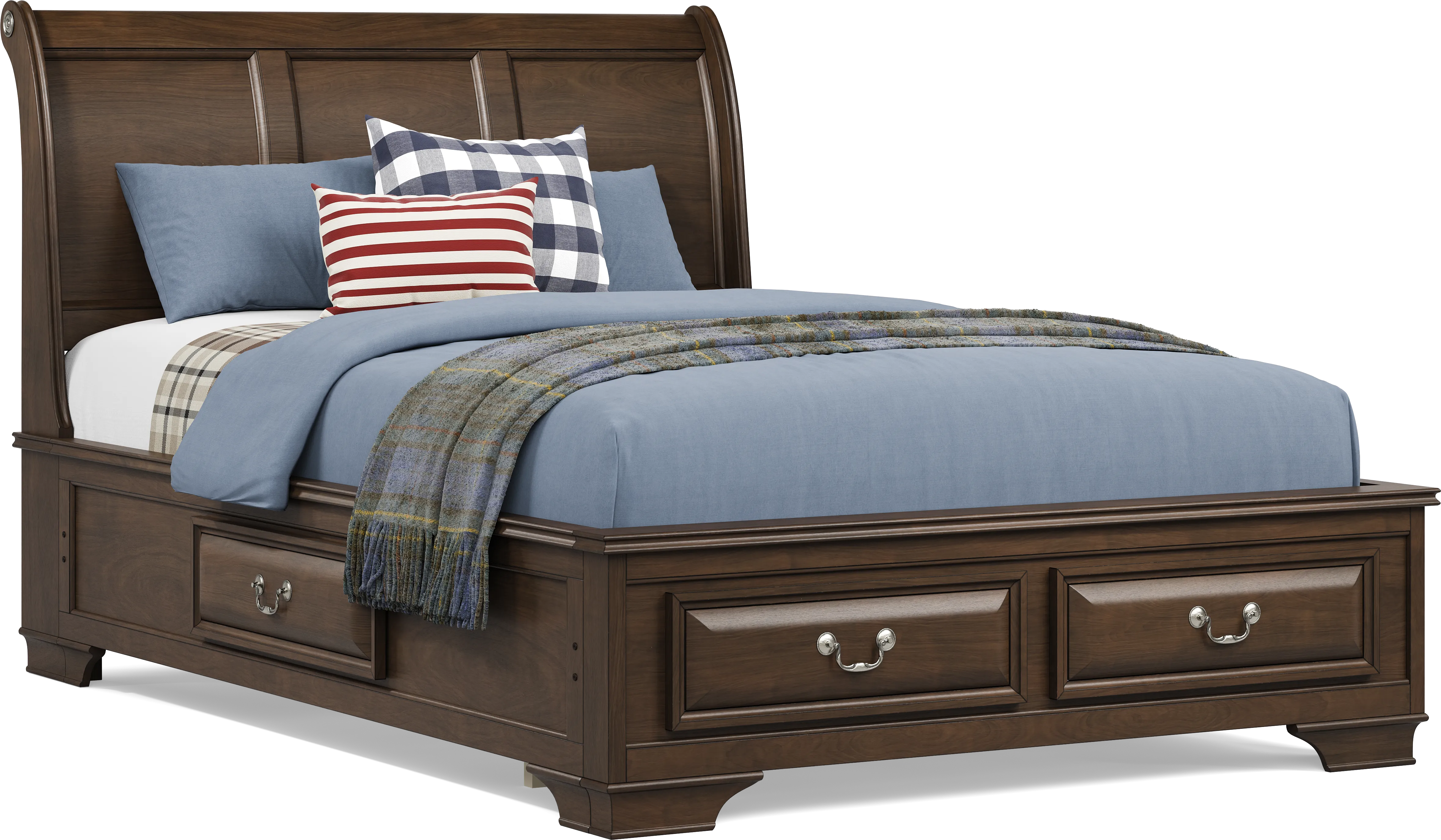 Kids Mill Valley Jr. Cherry Full Storage Bedroom - Thumbnail - Image 2