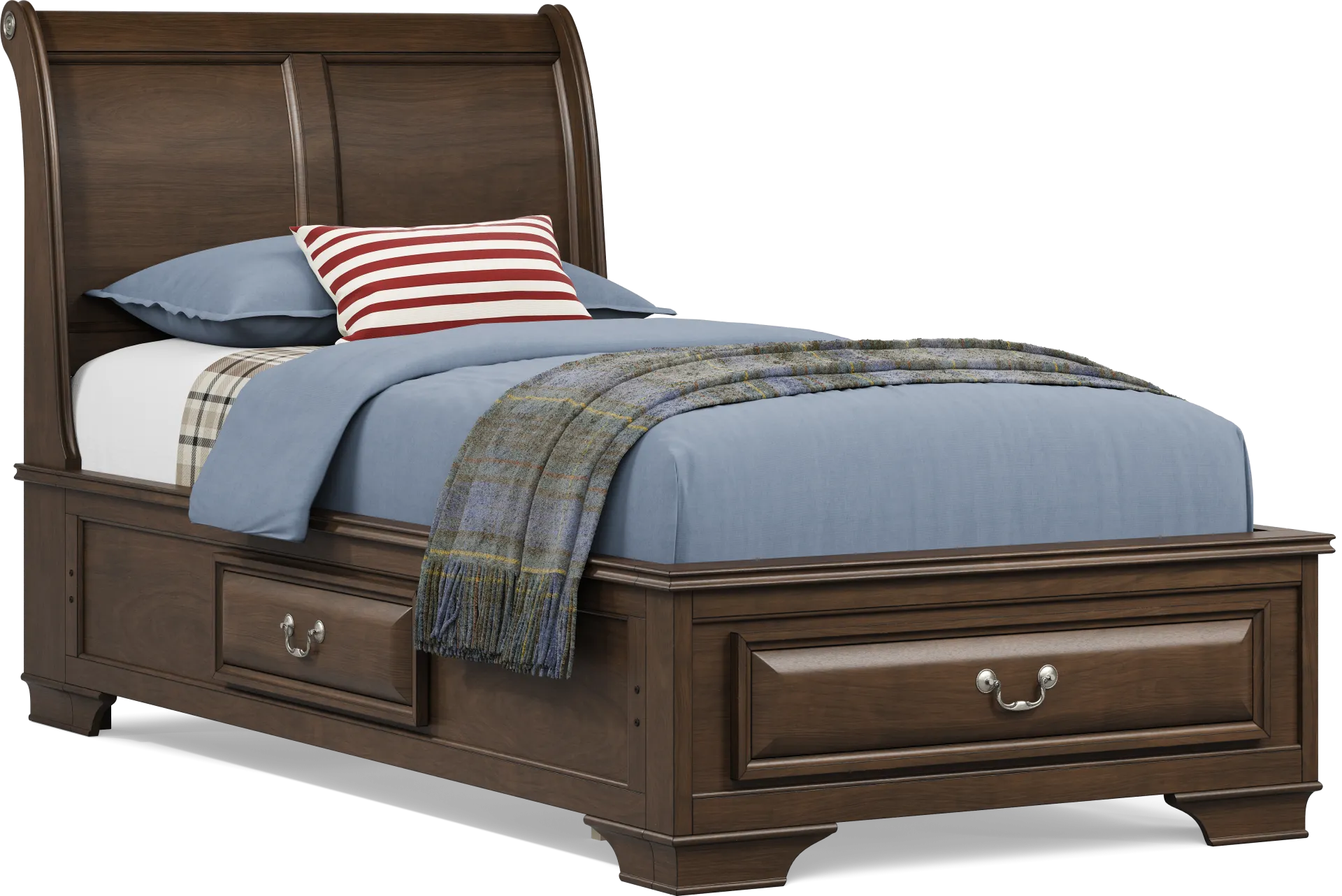 Kids Mill Valley Jr. Cherry Twin Storage Bed - Image 2