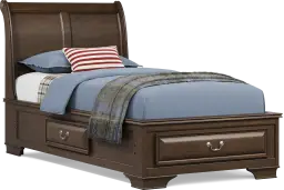 3 pc twin storage bed