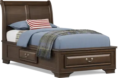 3 pc twin storage bed