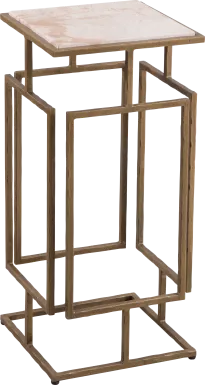 Shakemill Brass Accent Table