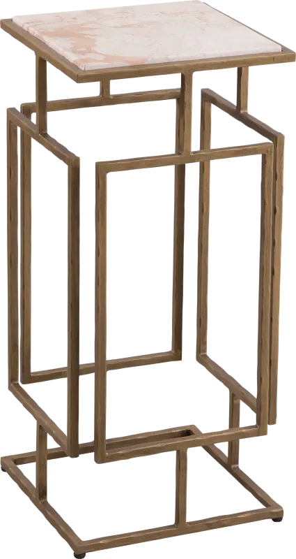 Shakemill Brass Accent Table