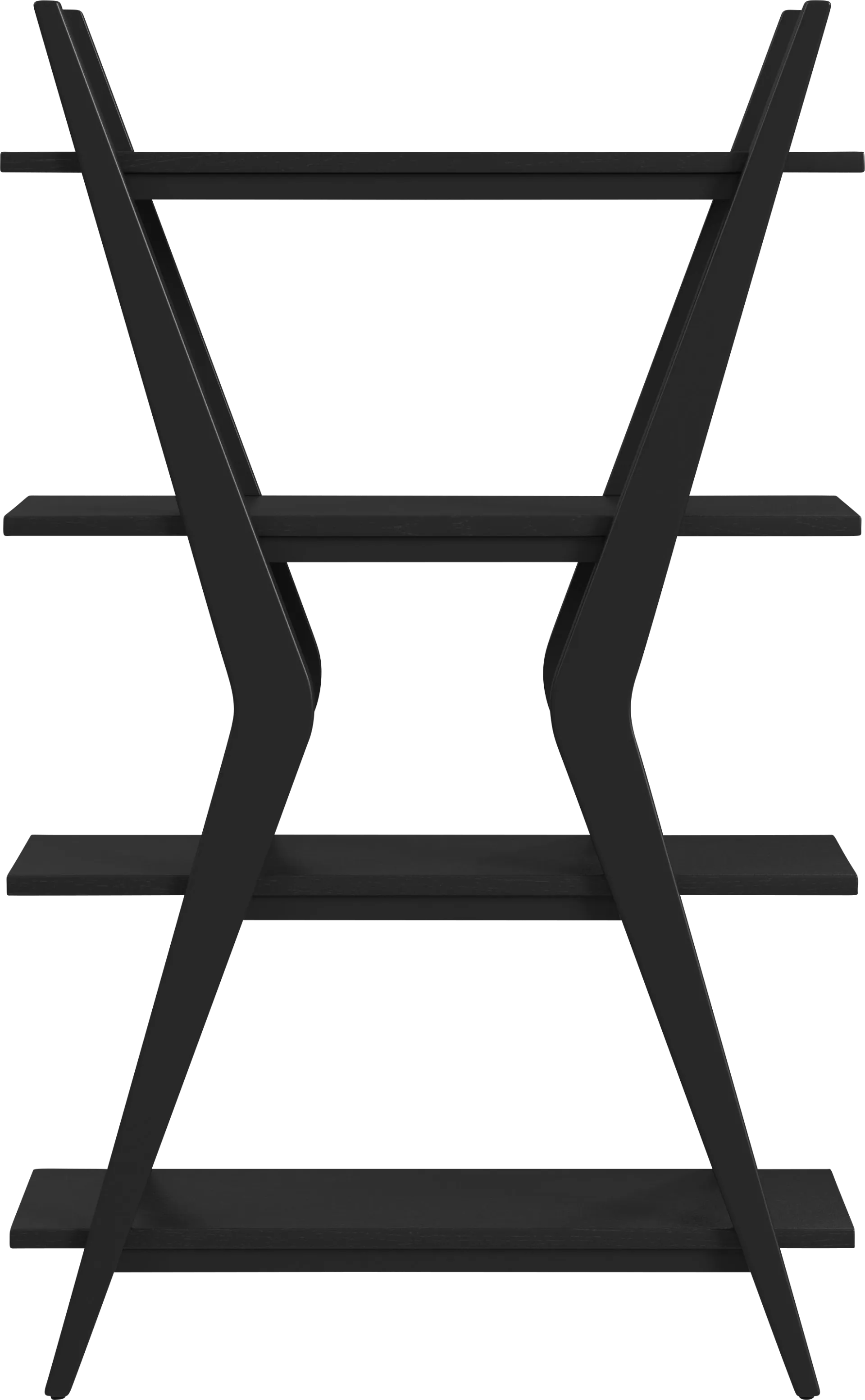 Arronda Black Bookcase - Image 1