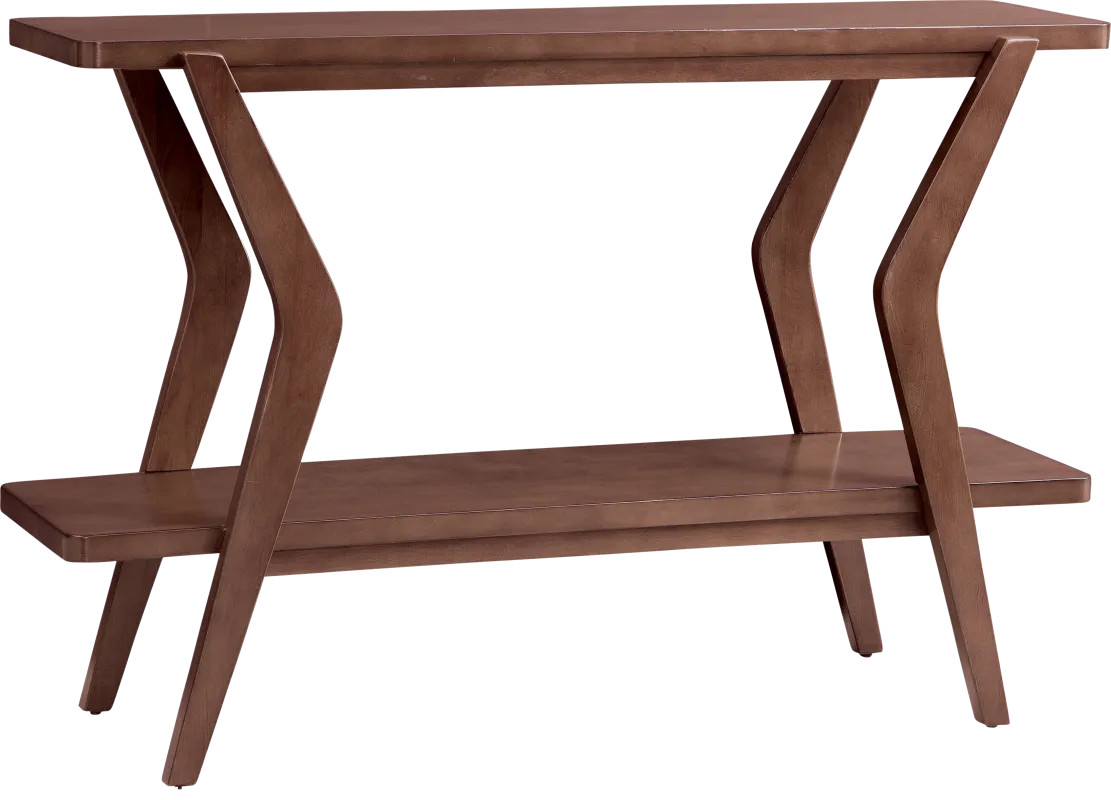 Arronda Brown Console Table