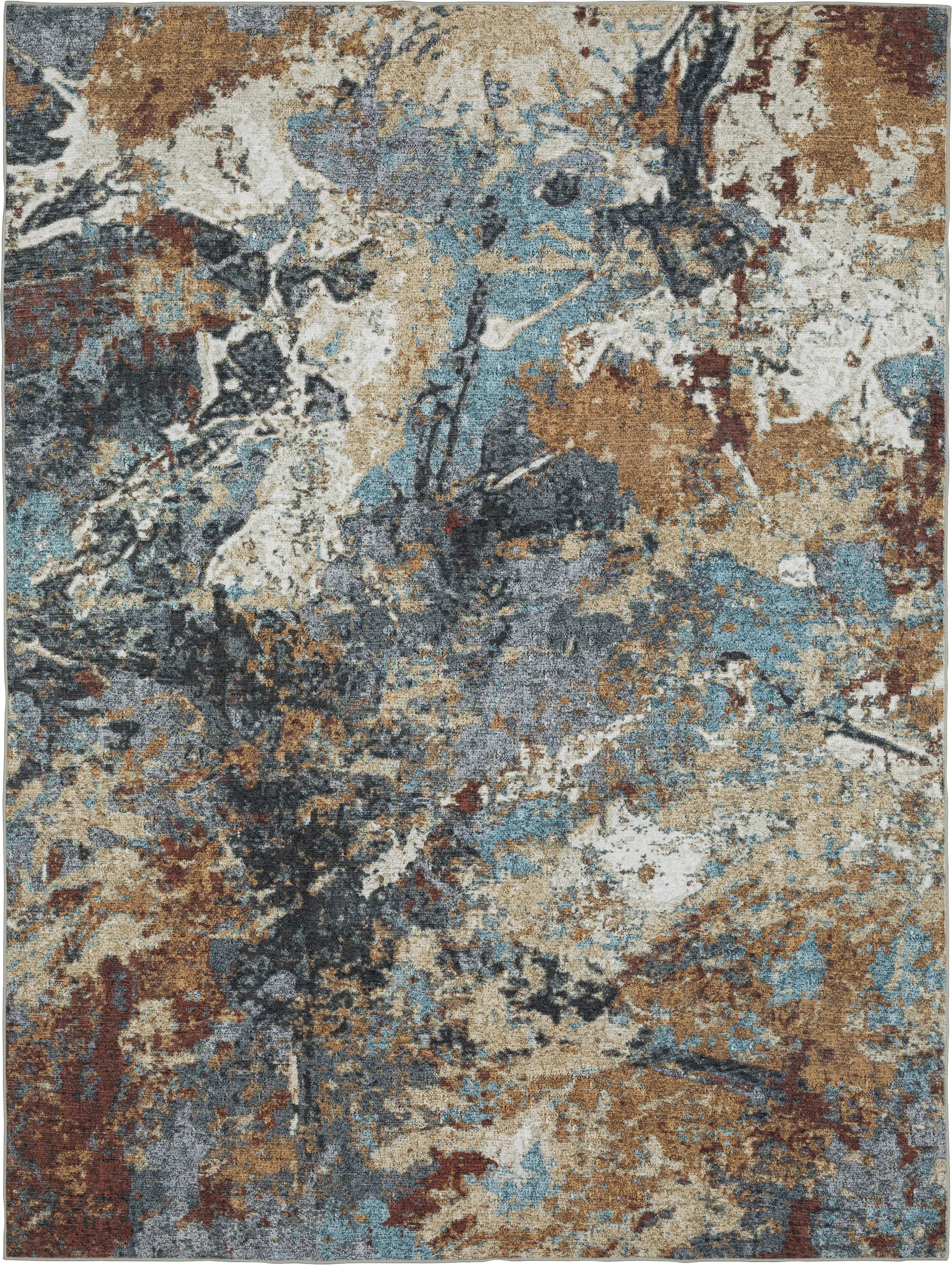 Doryen Rust 7'6 x 10' Rug