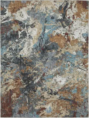 Doryen Rust 7'6 x 10' Rug