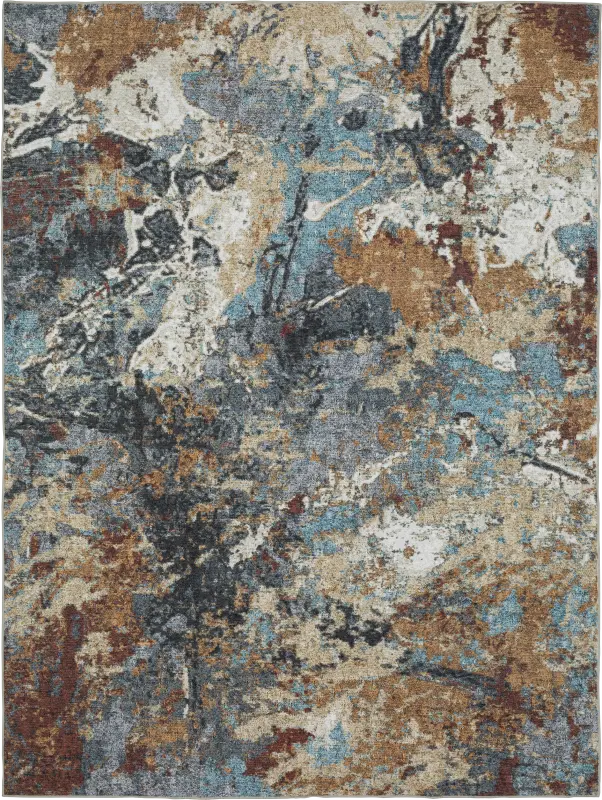 Doryen Rust 7'6 x 10' Rug
