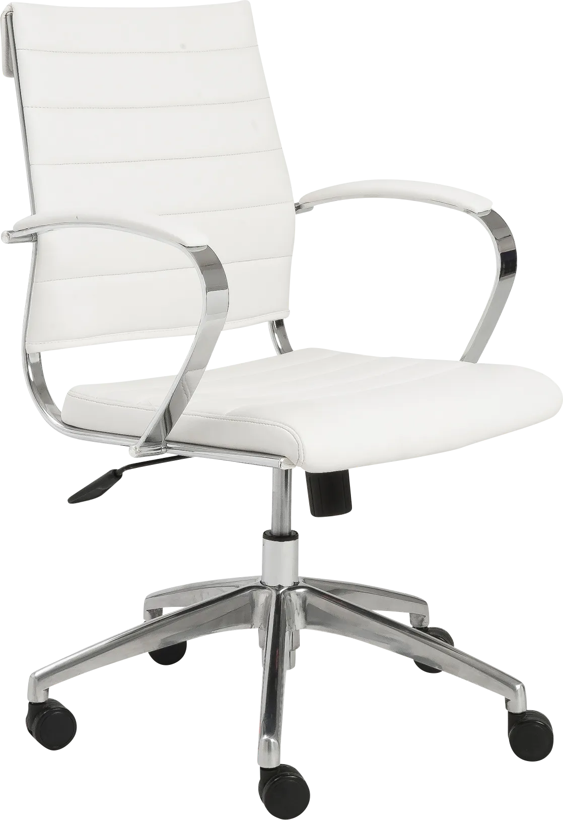 Armentor White Office Chair - Image 1